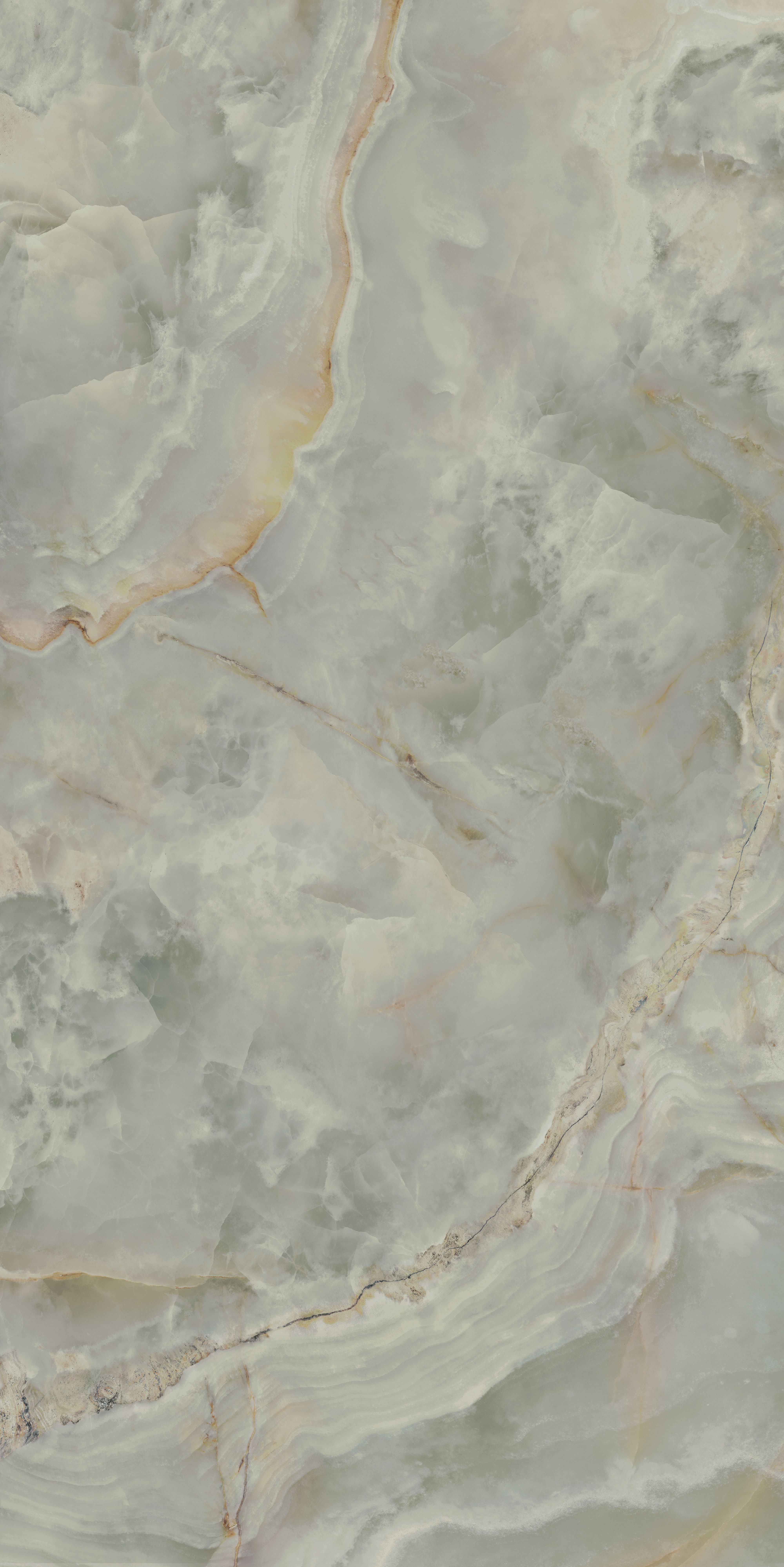 KM6012B0360R Сен-Тропе зелёный светлый глянцевый обрезной 60x119,5x0,9 Kerama Marazzi