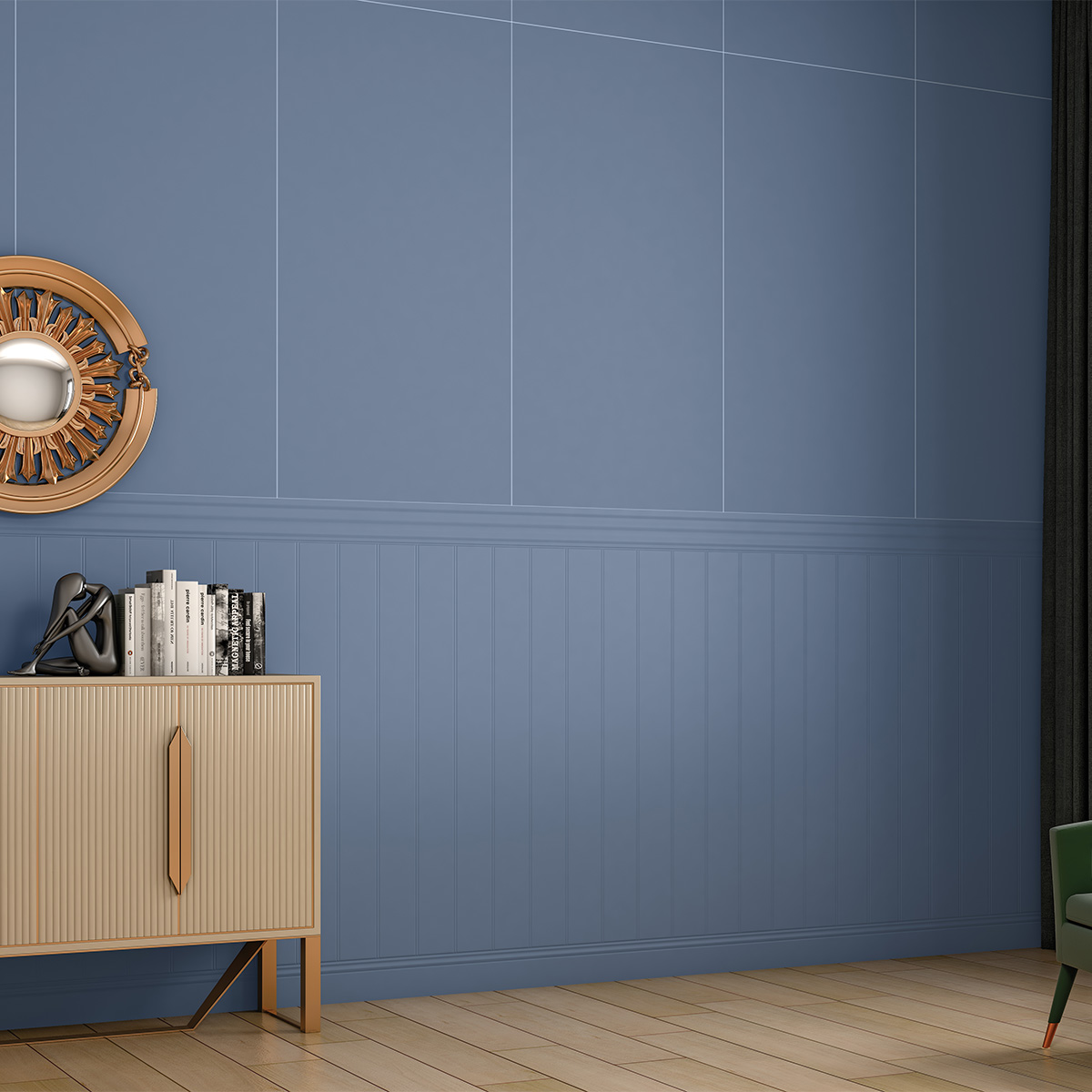 N90057 Leaf Wainscot Matt 60x120 Mozart фото 3