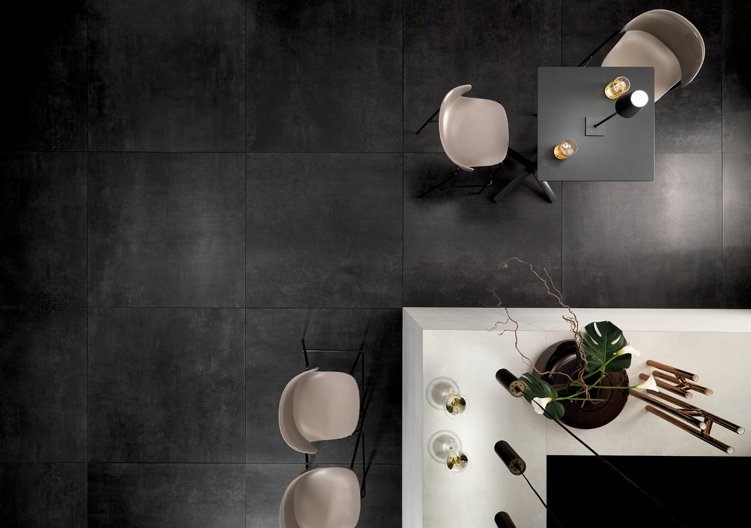 143043 Steel Argento Sat/Ret 8mm 60x120 Tagina Ceramiche