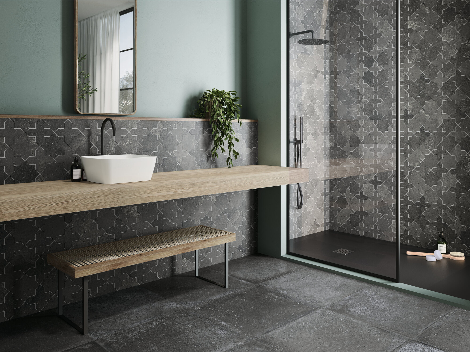A042409 Palanzo Ecru Rect. 60x60 Ape Ceramica