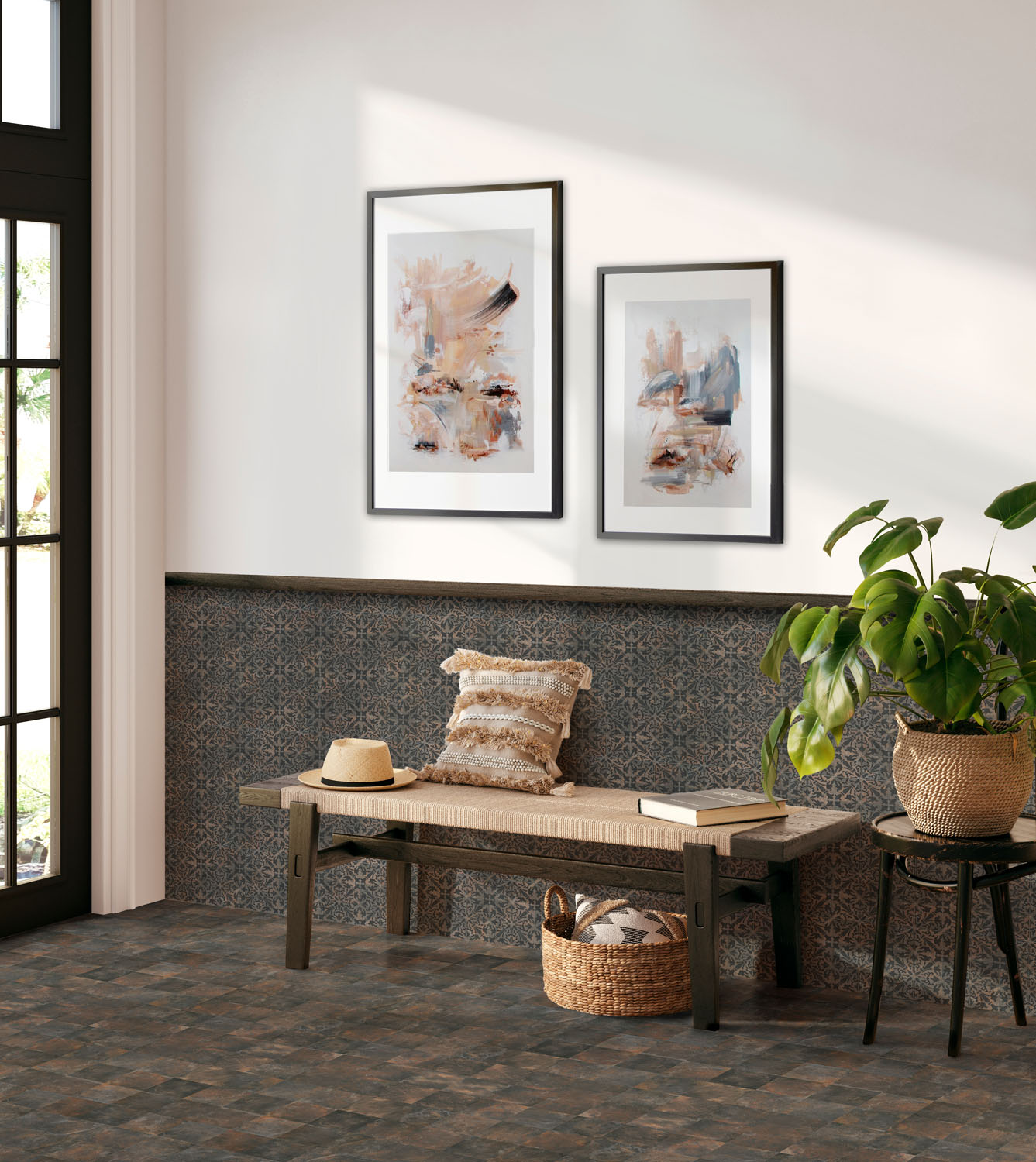 Terra Lava Grey 11,5x11,5 Nanda Tiles фото 14