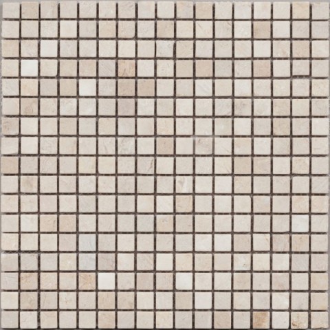 МБ-С6-15 Cream Marfil мрамор 1.5*1.5 29*29 Геомозаика