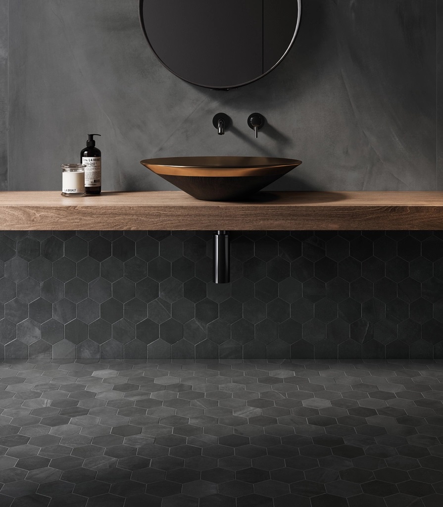 620110000186 Continuum Polar Mosaico Hexagon 25x29 Italon