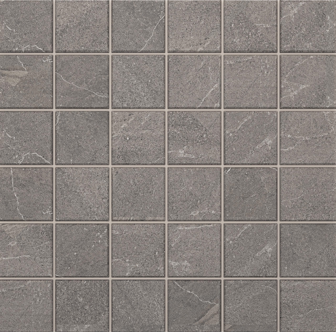 Мозаика GB02 Gabbro неполированная (5х5) 30x30 Estima