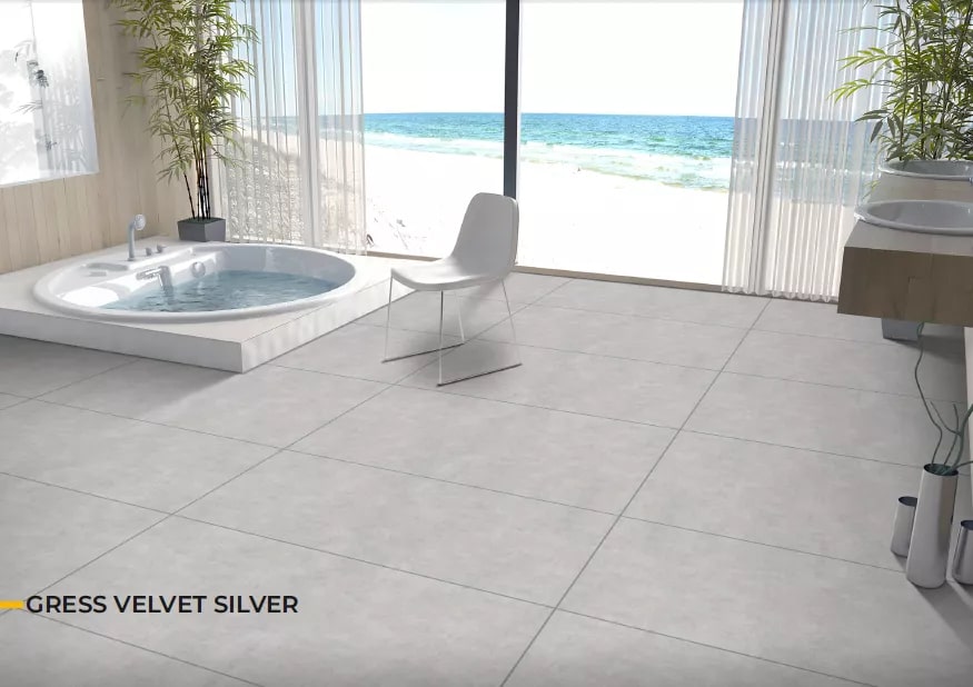 Gress Velvet Silver One Touch