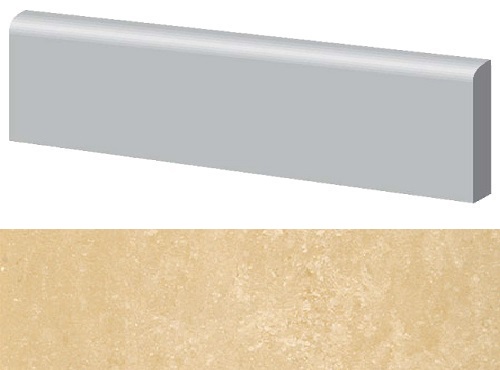 Marte Levigato Crema Marfil Battiscopa 9x30 Casalgrande Padana