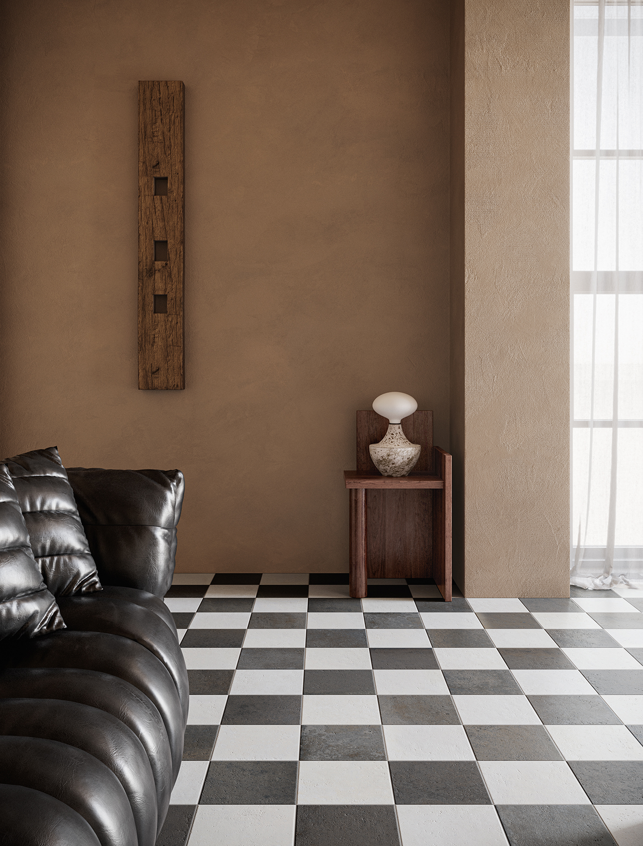 1086528 Italica Modulare 39 Terra Dolce (комплект 2шт 20x20, 1шт 20x40, 2шт 40x40, 1шт 40x60,8) CIR