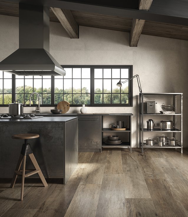 Yorkwood Walnut 20x120 Sant Agostino