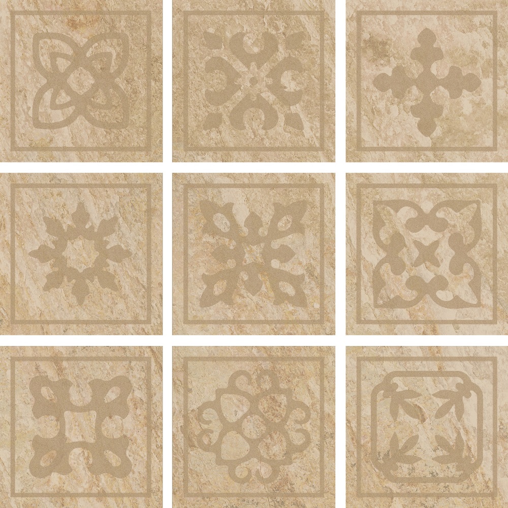 610090001122 Alpi Beige Tozzetto Celtico 10х10 ColiseumGres