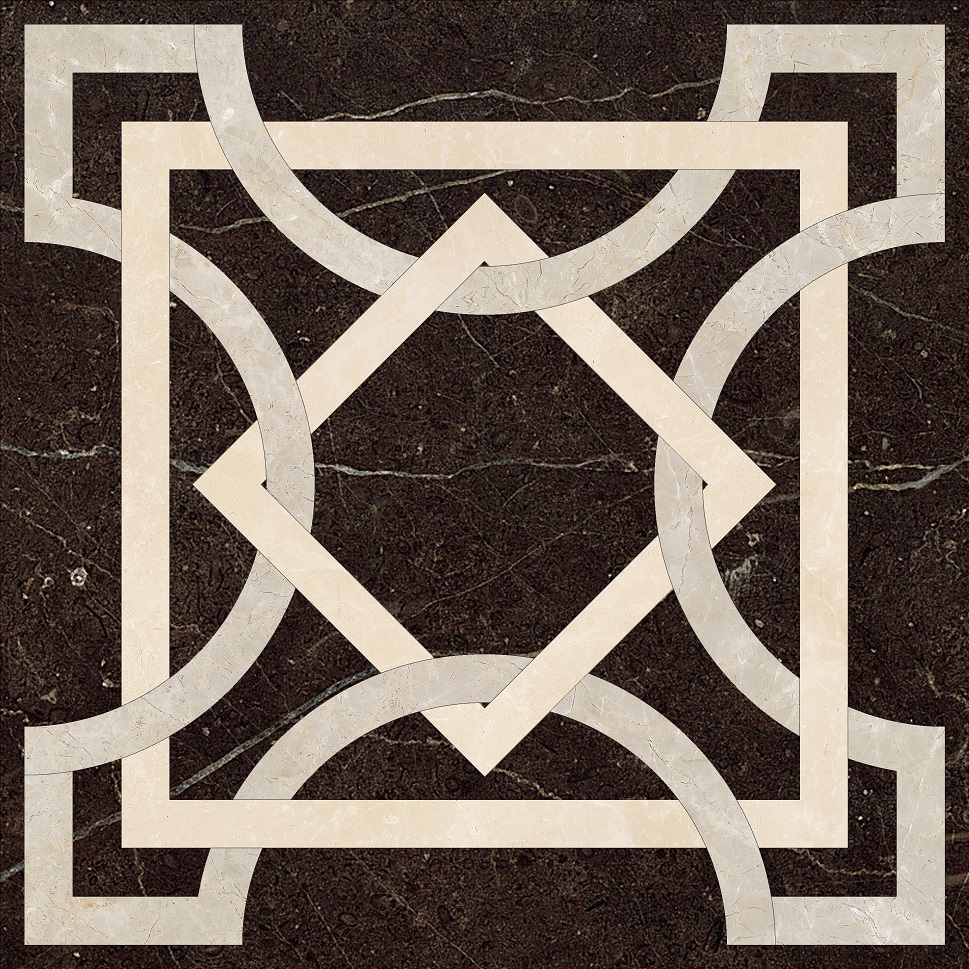 33 Classic Magic Tile Brandenburg Black 60x60 Marmocer