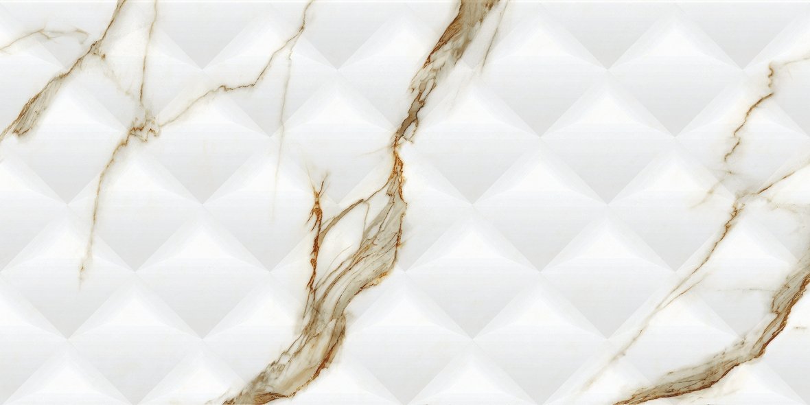 LE63063A-F50 Bianco Carrara Oro Monticulo Rectificado 30х60 Artecera