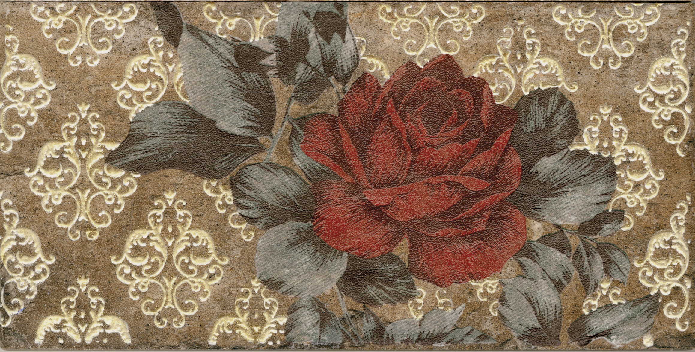 1047608 Inserto Vintage Roses Old Chicago (комп/2шт) 10х20 CIR