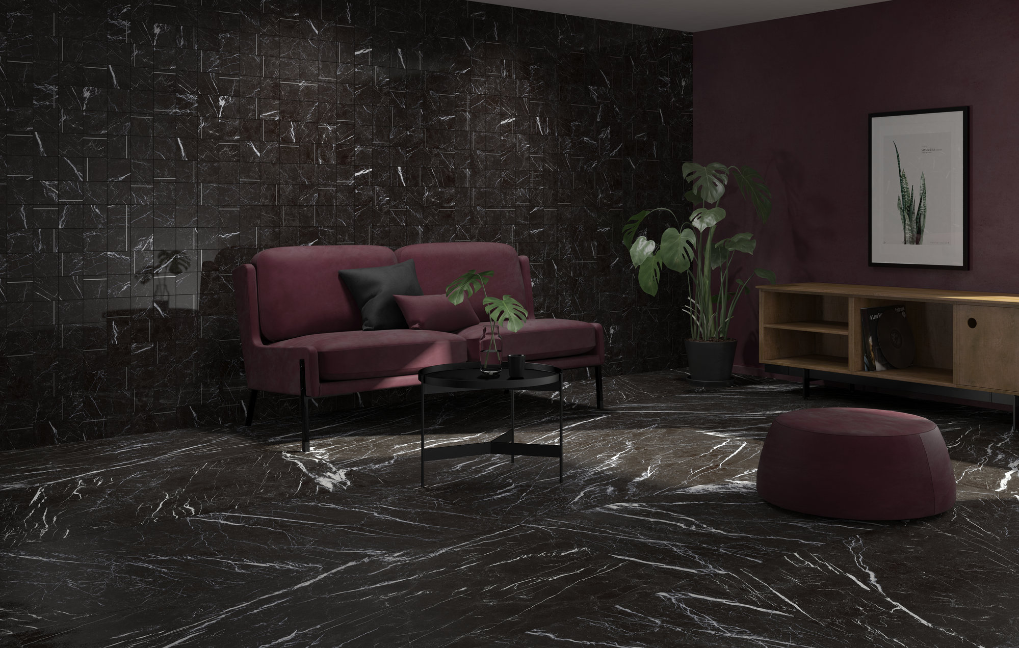 23461 MUSEUM MARQUINA-BLACK/60X120/EP 60x120 Peronda