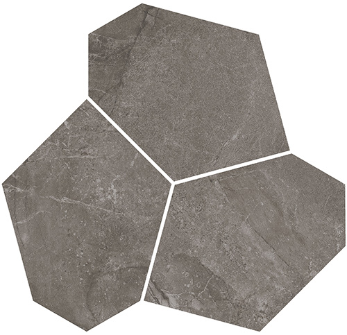 KMD2HID026GR Декор Марсель наборный серый матовый обрезной 26,5x25,5x0,9 Kerama Marazzi