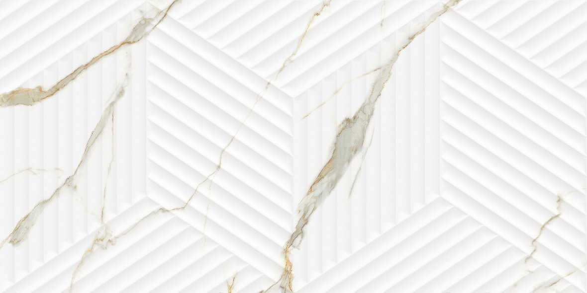 LE63063B-F53 Bianco Carrara Classico Cubo Rectificado 30х60 Artecera
