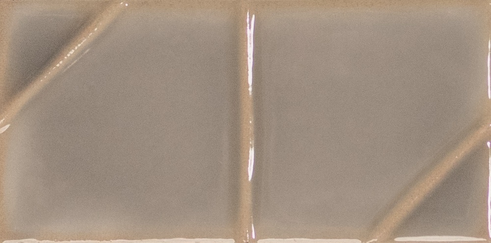 134632 Yoko Origami Pewter Gloss 6,2x12,5 WOW