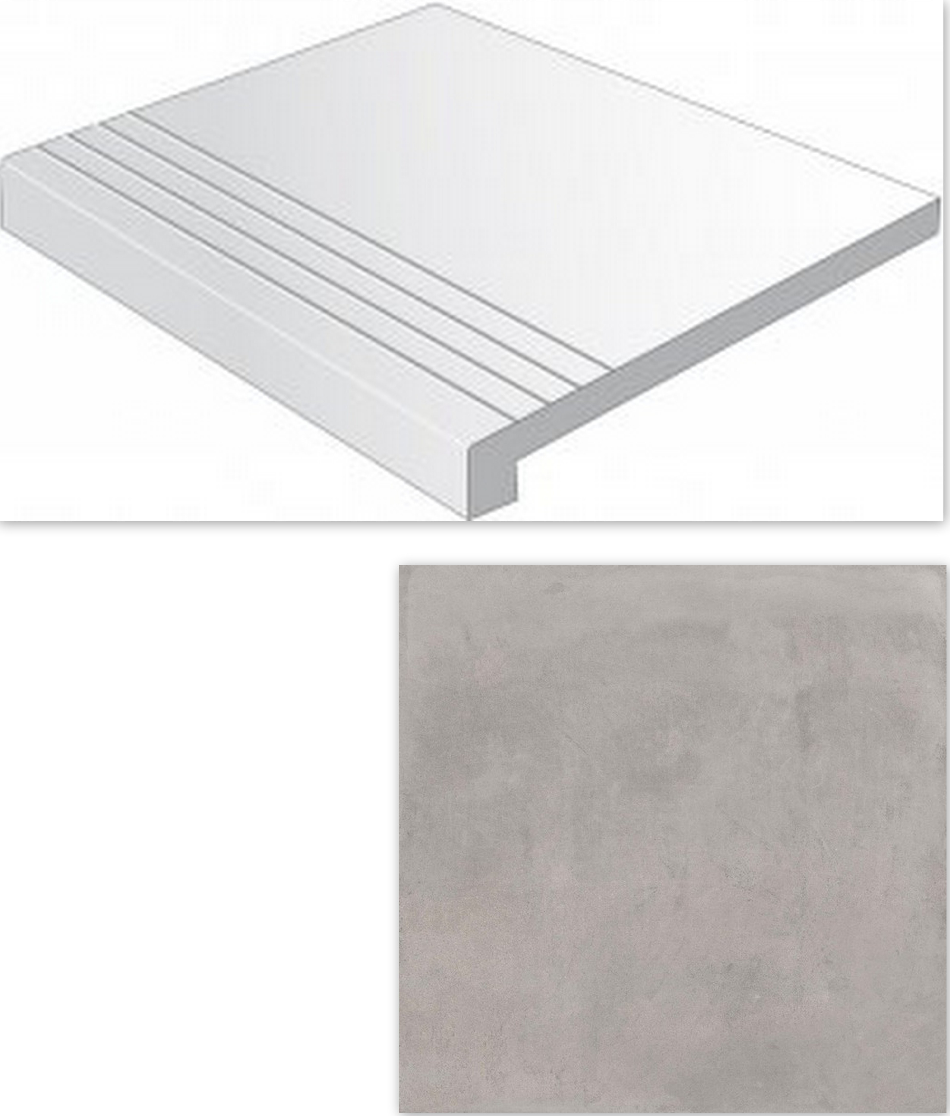 Laverton-R Gradone Gris 80x80 VIVES