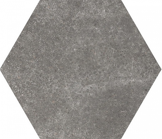 22094 Hexatile Cement Black 17,5x20 EQUIPE