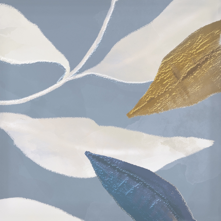Leaves Blue 15x15 Eletto Ceramica