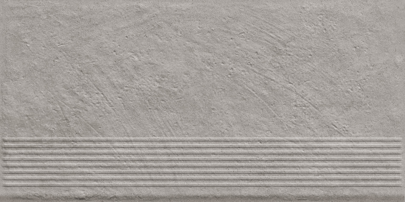 Carrizo Grey Stopnica Prosta Struktura Mat B1a 30x60 Paradyz