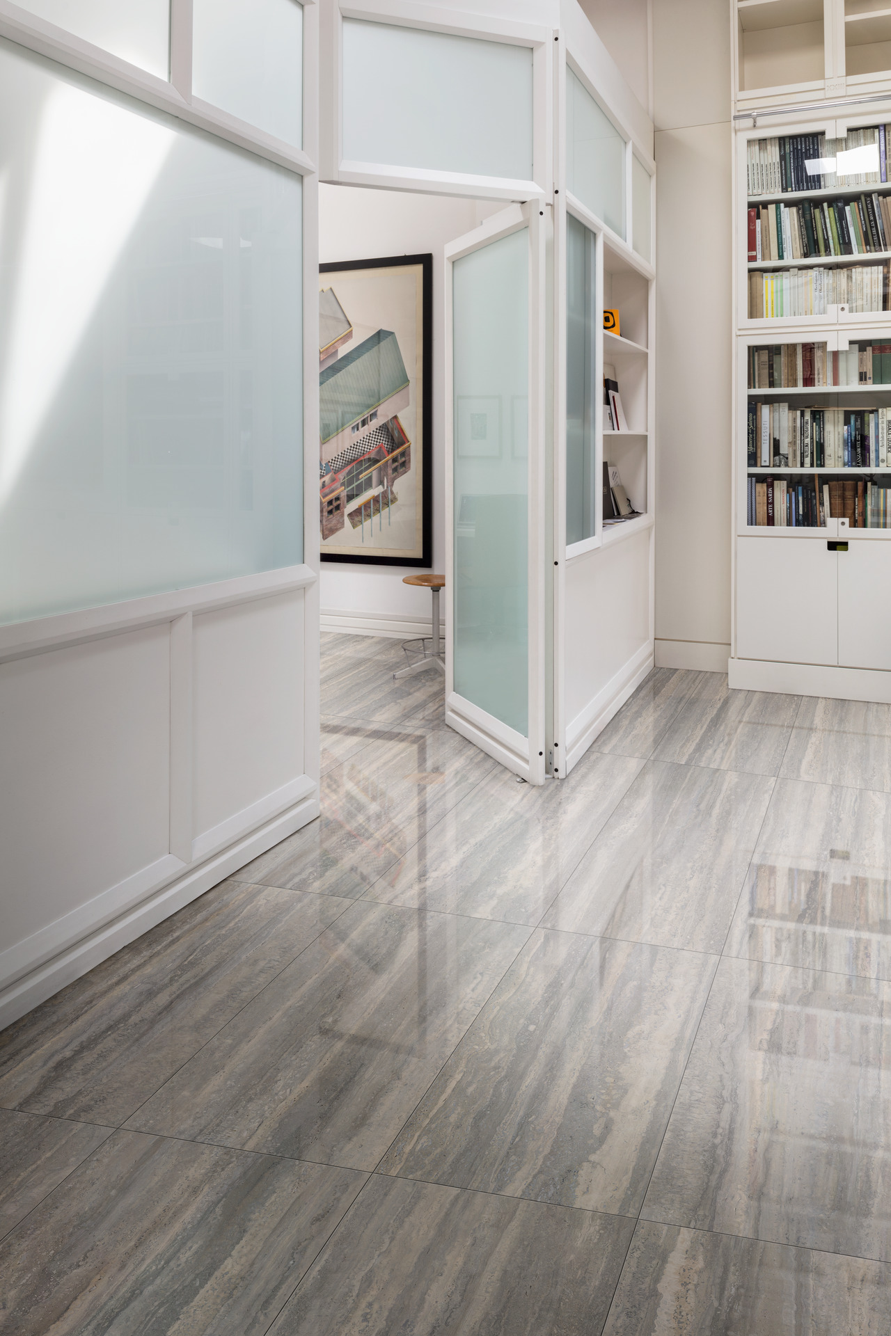 M9FW Mystone Travertino Silver Lux Rett 60х120 MARAZZI Italy