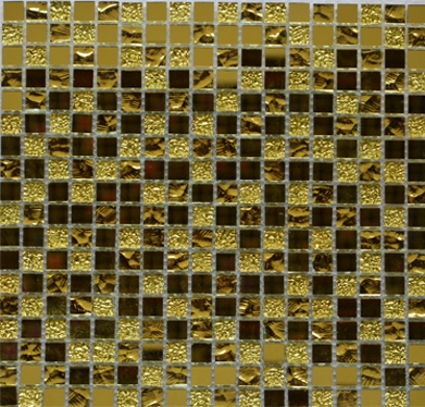 Mirror gold (стекло) 30*30 Bonaparte