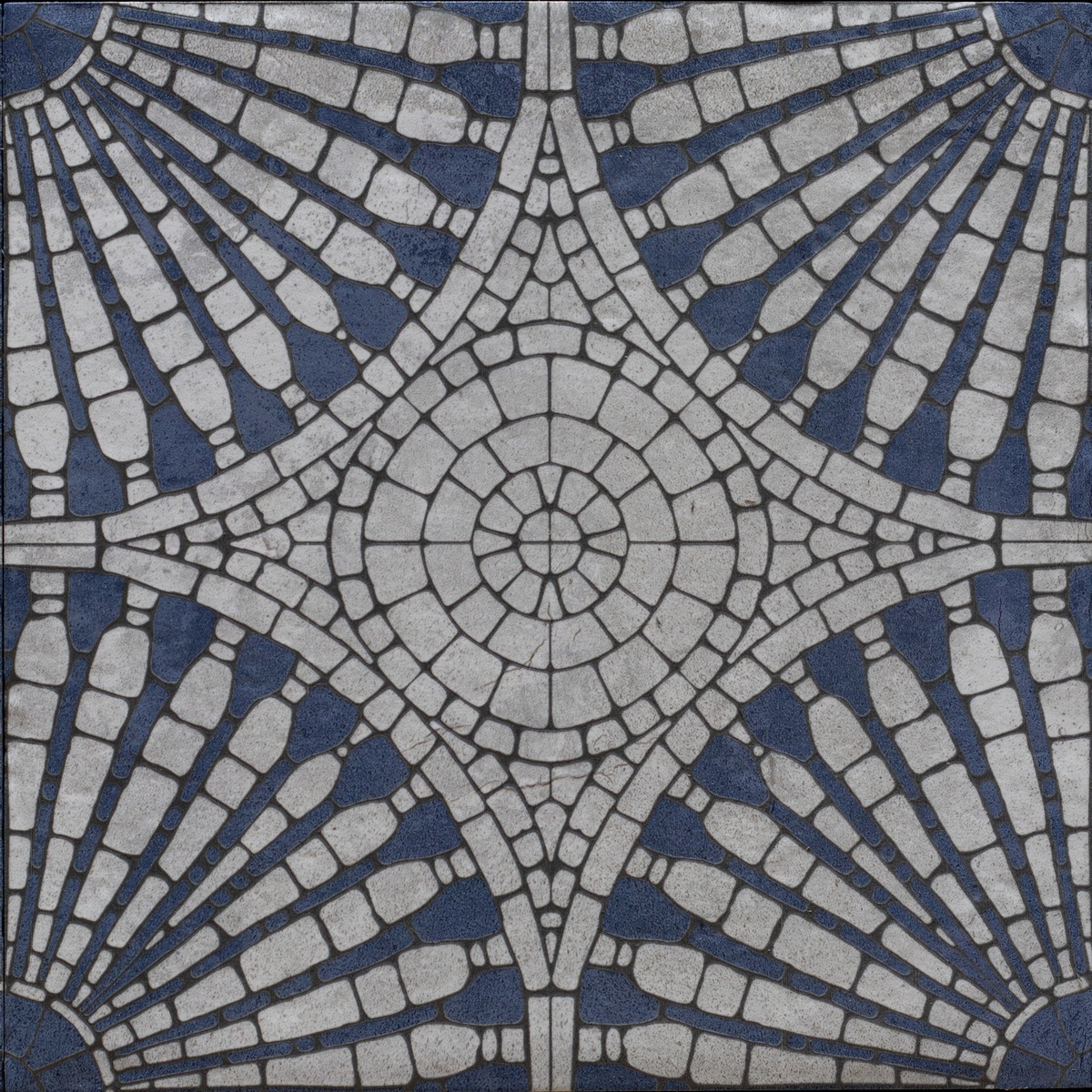 Carino Indigo Mosaico 20x20 Mainzu
