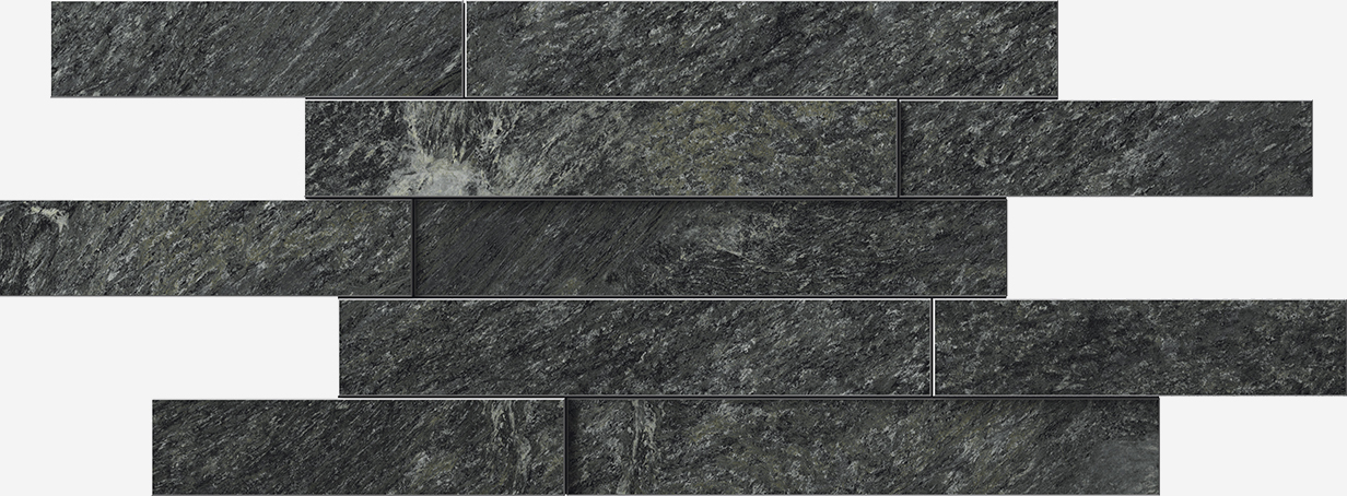 620110000106 Skyfall Неро Брик 3D Пат 28x78 Italon