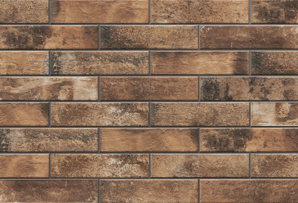 1344 Piatto Red структурная 7.4x30 CERRAD