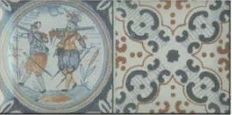 Antique 10х20 MIX Monopole Ceramica