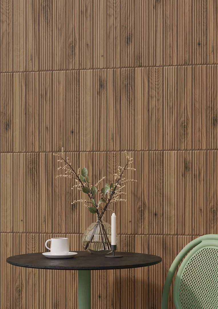 Carrizo Grey Elewacja Struktura Stripes Mix Mat 40x6,6 Paradyz