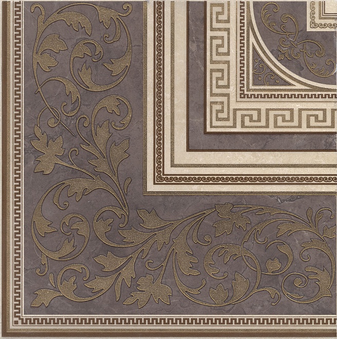 HGD/A111/SG1596L Орсэ декор ковер угол лаппатированный 40.2*40.2 Kerama Marazzi