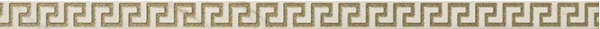 240751 FASCIA GRECA BIANCO 2,7x58,5 Versace (Gardenia Orchidea)
