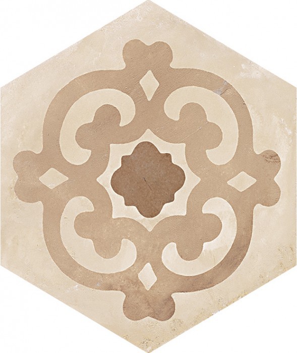 Mix Decori Esagonо Vers. C 25х21,6 Marca Corona