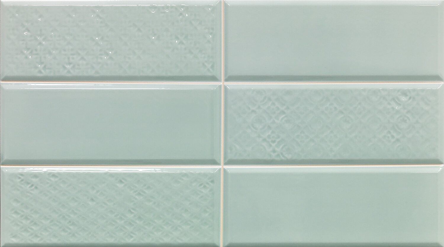 100305316 Granada Mint 25x44.3 Porcelanosa