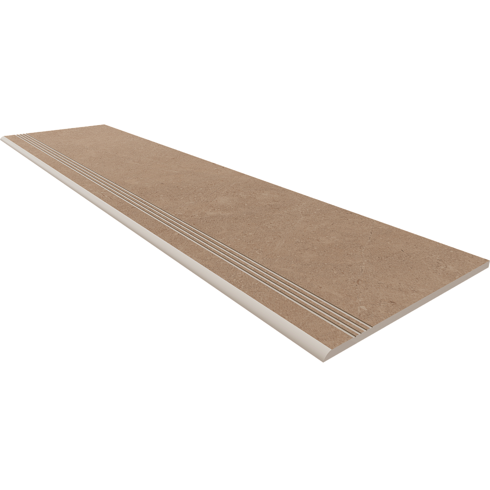 GO01 Ступень Gobi неполированный с насечками 30x120 Estima