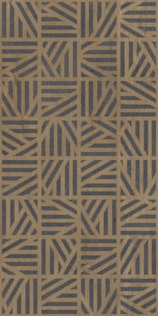 Nara Lattice Wallnut/ С.Dark Matt RC 60x120 Azulejos Sanchis