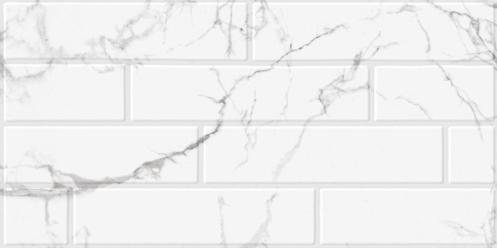 Декор Luzon белый рельеф 300х600 Beryoza Ceramica фото 2