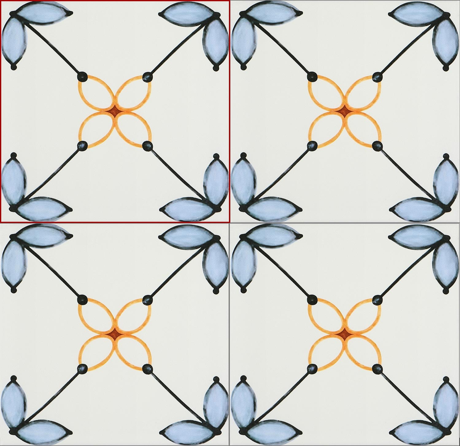 Art Decor DC282 20x20 DeShun Ceramics фото 2
