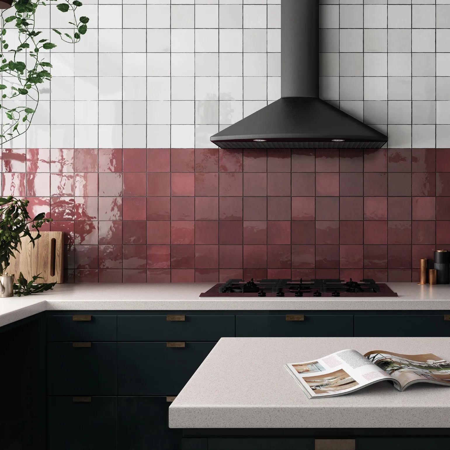 24457 Artisan Burgundy 13,2х13,2 EQUIPE фото 6