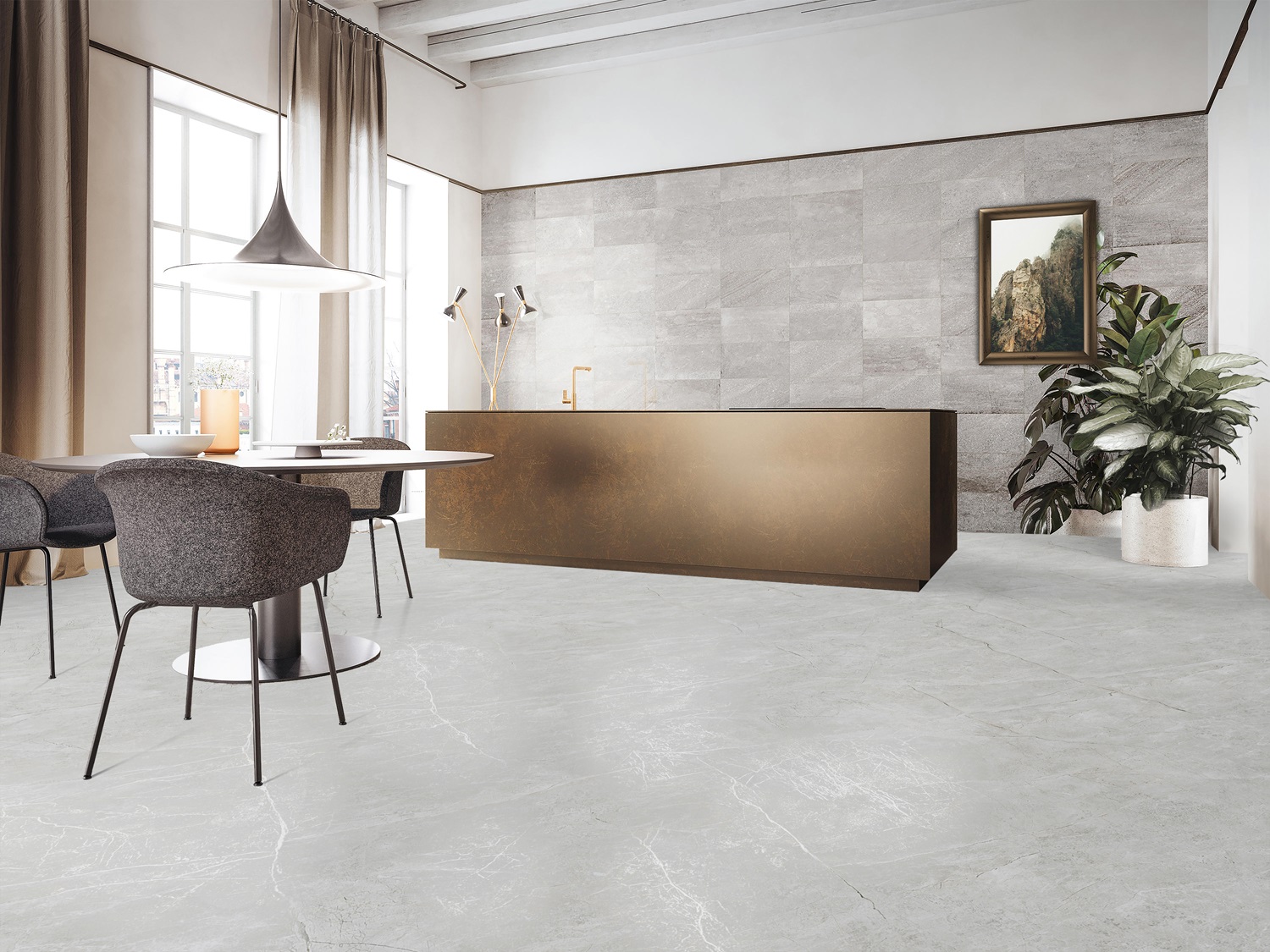 Grizli Grey Endless Velvet 60x120 Realistik