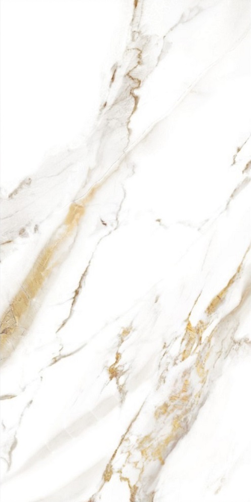 GT120600103MR Calacatta Royal Белый 60x120 Global Tile