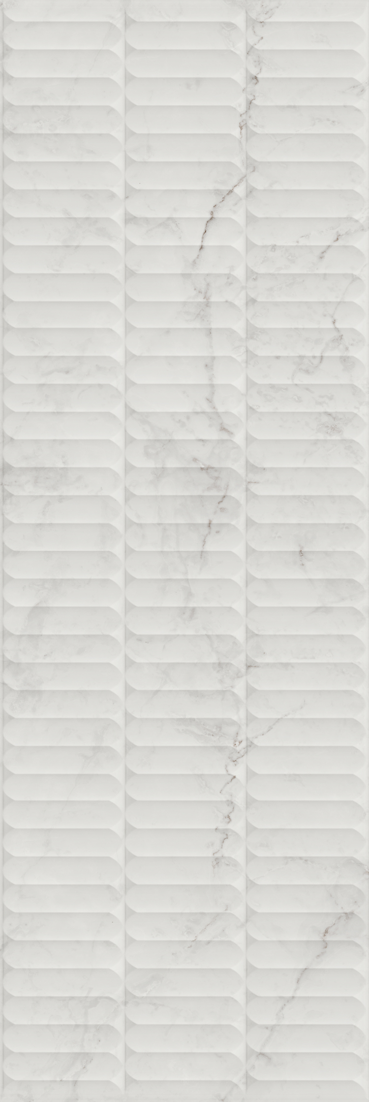 KM3090B0160R Тубкаль белый глянцевый структура обрезной 30x89,5x1,05 Kerama Marazzi