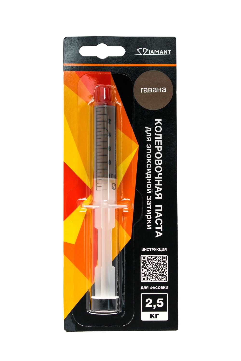 Паста колеровочная для эпоксидной затирки 029 Гавана 2,5кг Diamant