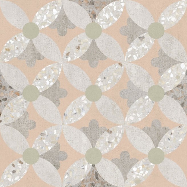 K949796LPR01VTE0 Beton-Terrazzo Декор Пэчворк 7ЛПР 60x60 Vitra