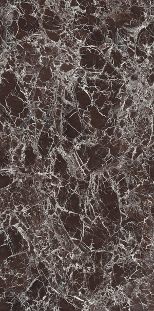 UM6L300673 ROSSO IMPERIALE Lucidato Shiny 6mm 300x150 Ariostea