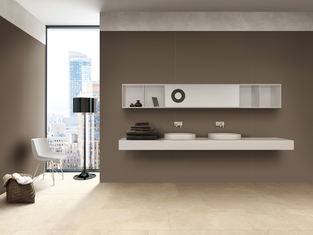 767029 Elemental White Sandstone Mosaico Luc 3x3 30x30 Cerim