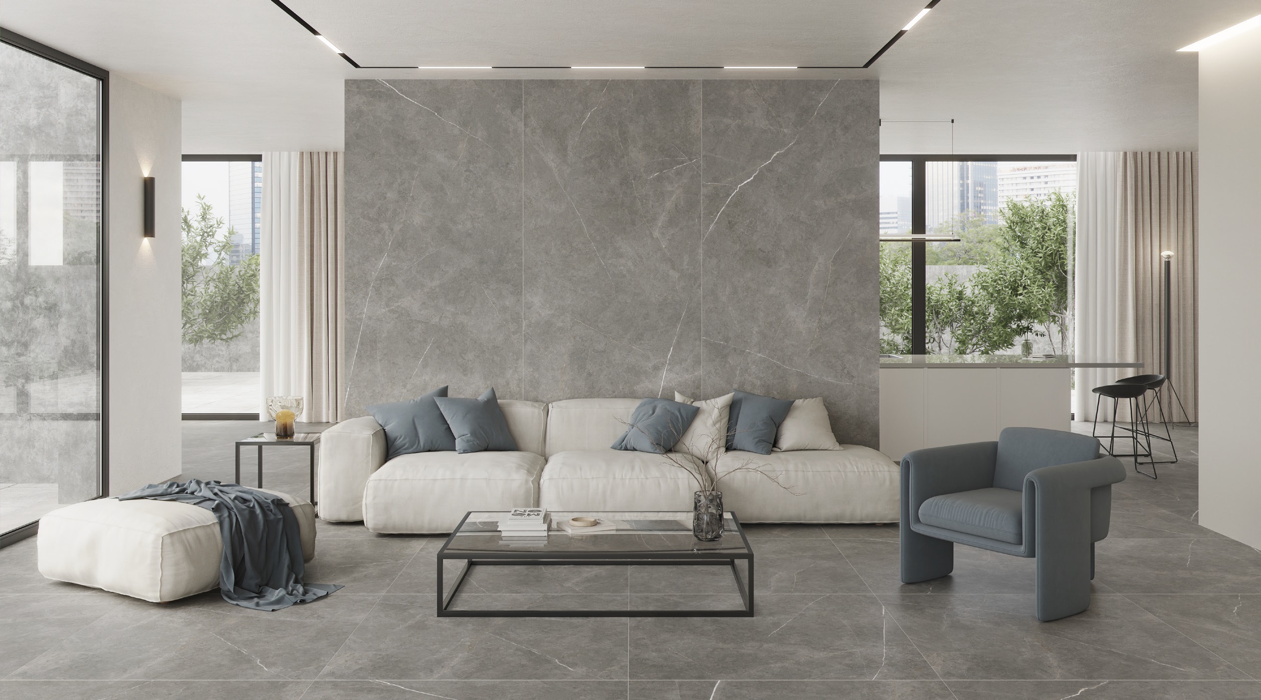 CAN5NORODDKA Northon Light Grey MT Rect 60x120 Keratile