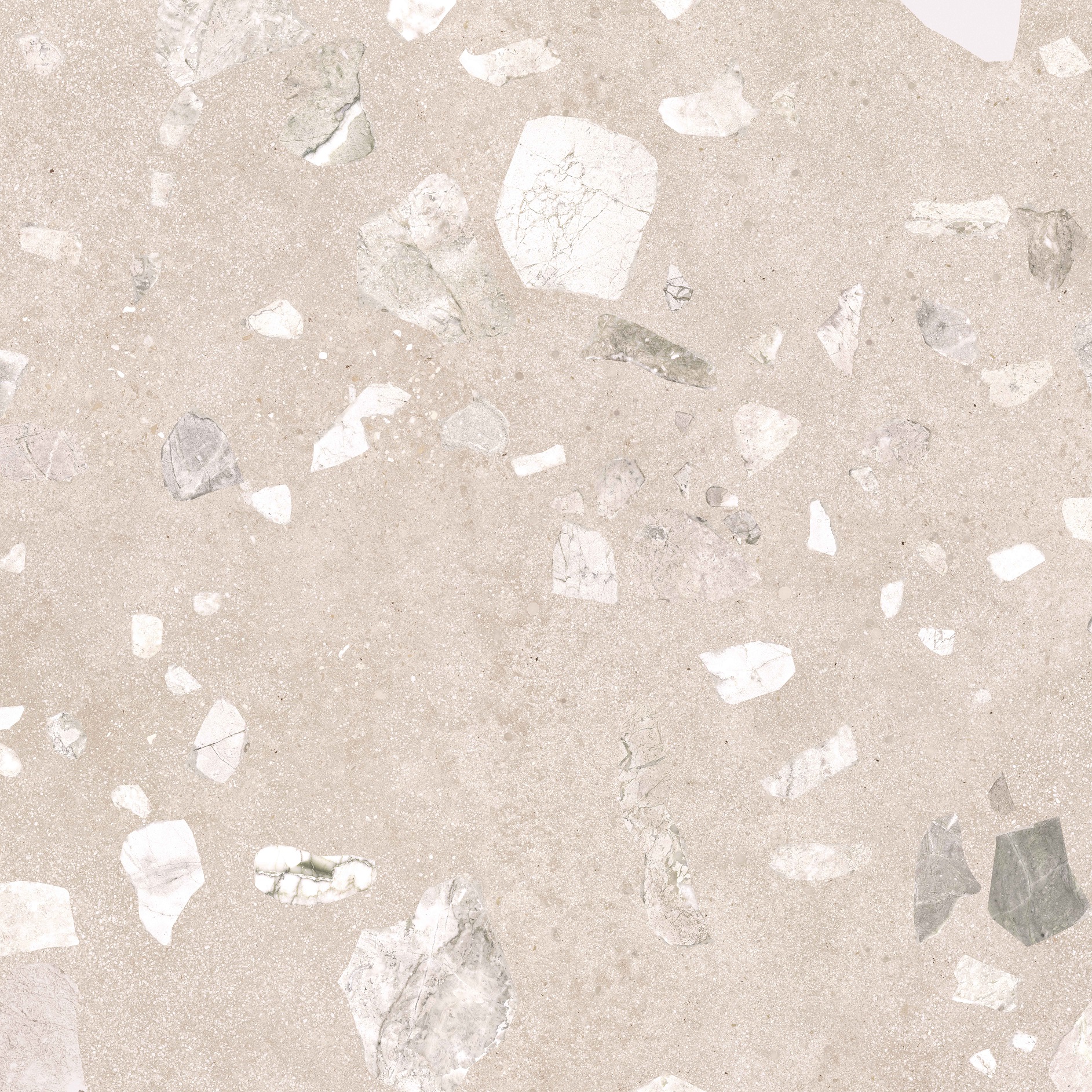 Terrazzo sugar beige PG 01 60х60 Gracia Ceramica