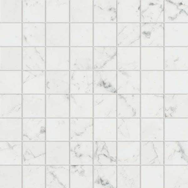 AS3Y Marvel Carrara Pure Mosaico Matt 30x30 Atlas Concorde